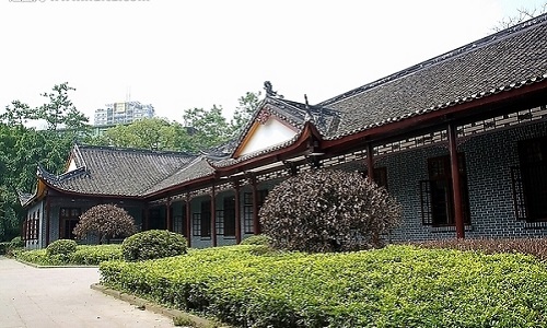 重慶大學A區文字齋屋面維